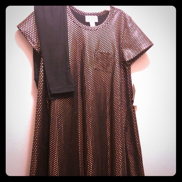 LuLaRoe Other - Girls size 6 Elegant Scarlet & S/M Leggings bundle